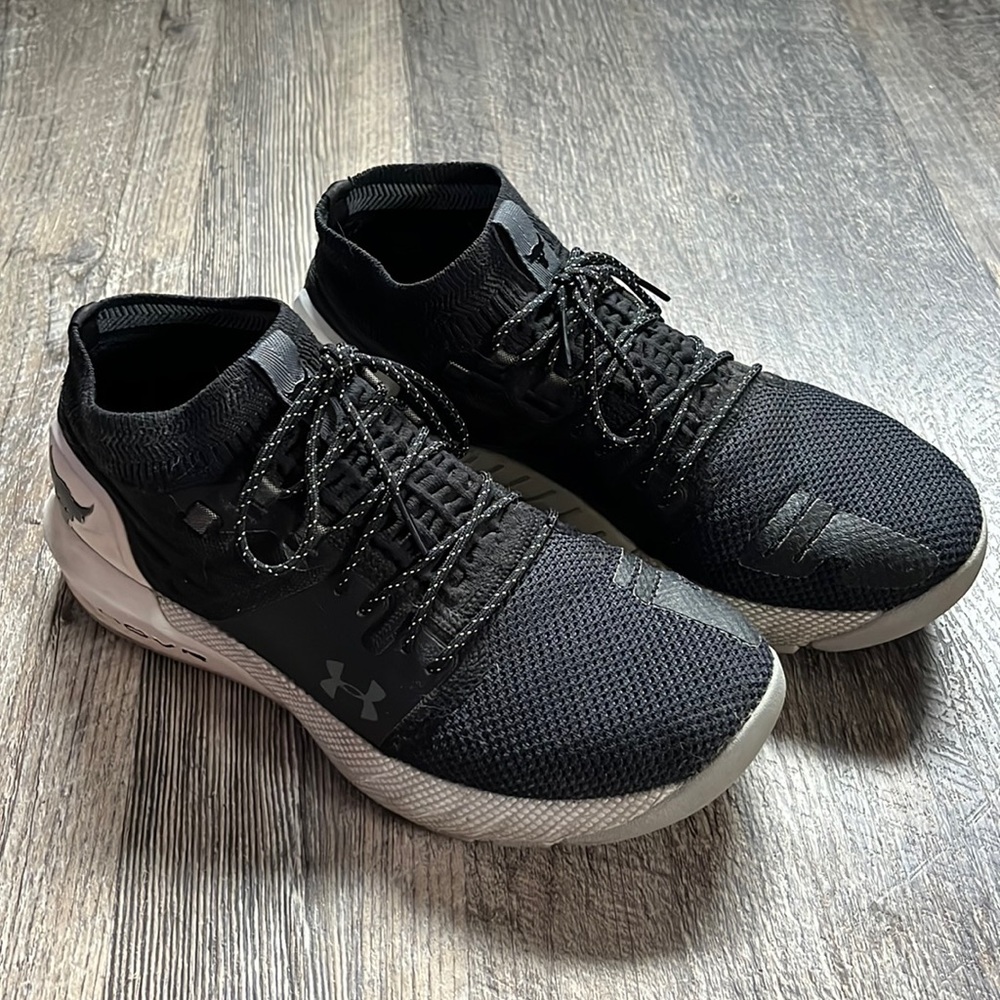 Under Armour Womens Size 9 Project Rock 2 HOVR Training Shoes